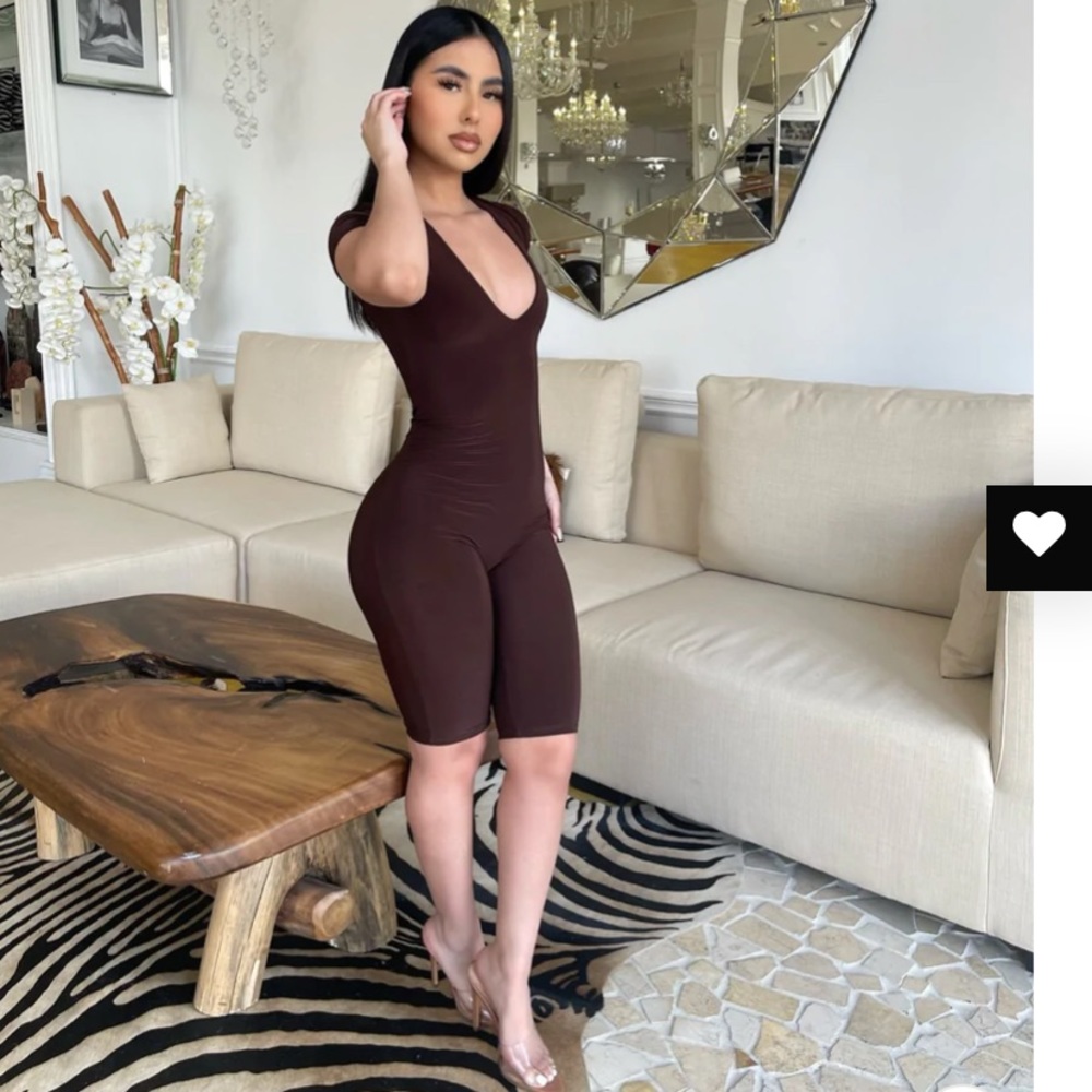 Brown Romper